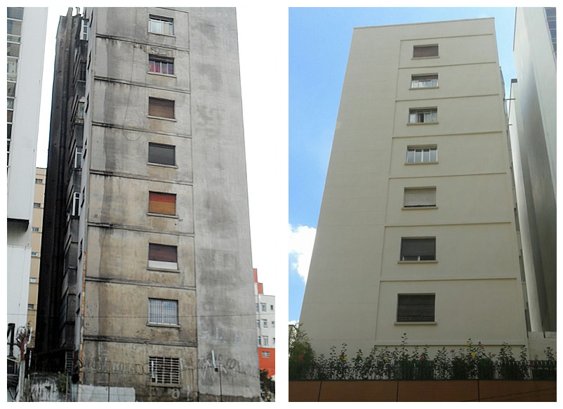 Manutenção de fachada